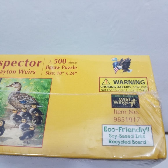 Duck Inspector 500 Piece Jigsaw Puzzle 18 x 24 New - Picture 6 of 7